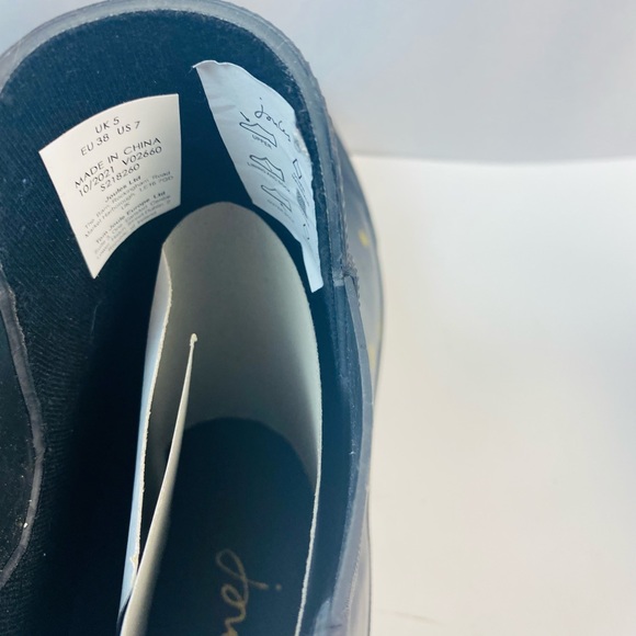 NWT JOULES  "Stars" ankle rain boots sz7 - Picture 5 of 6